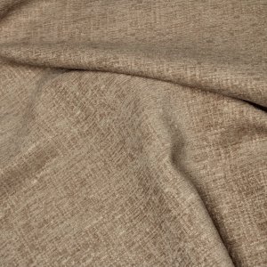 Vouwgordijn teddy chenille zand