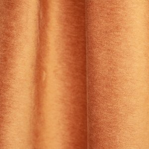 Gordijnen noble velours cognac