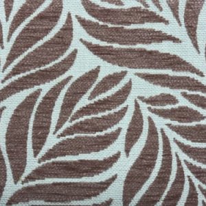 Gordijnen jacquard blad roze