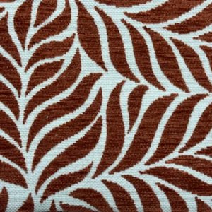 Gordijnen jacquard blad terra