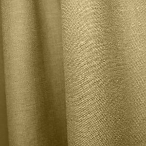 Verduisterend gordijn zen linnenlook goudgeel