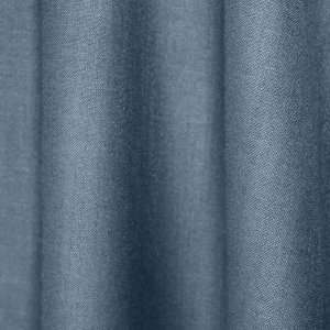 Verduisterend gordijn zen linnenlook kobalt blauw