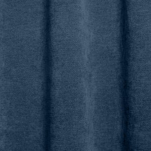 Gordijnen chenille kobalt blauw