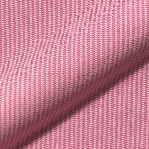 Gordijnen strepen visgraat roze