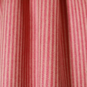 Gordijnen strepen visgraat roze